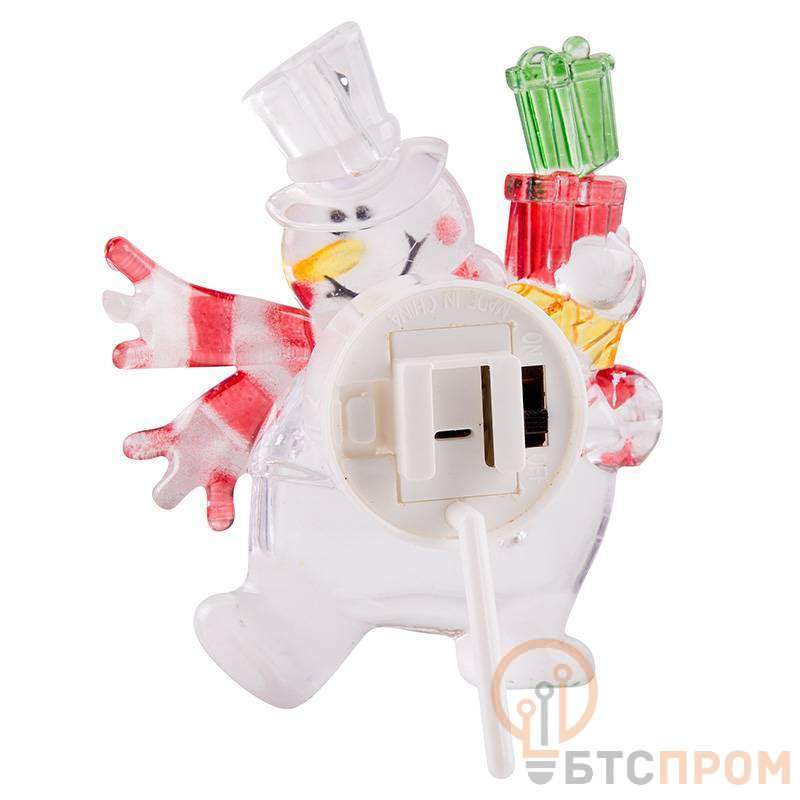  Снеговик с подарком фото в каталоге от BTSprom.by