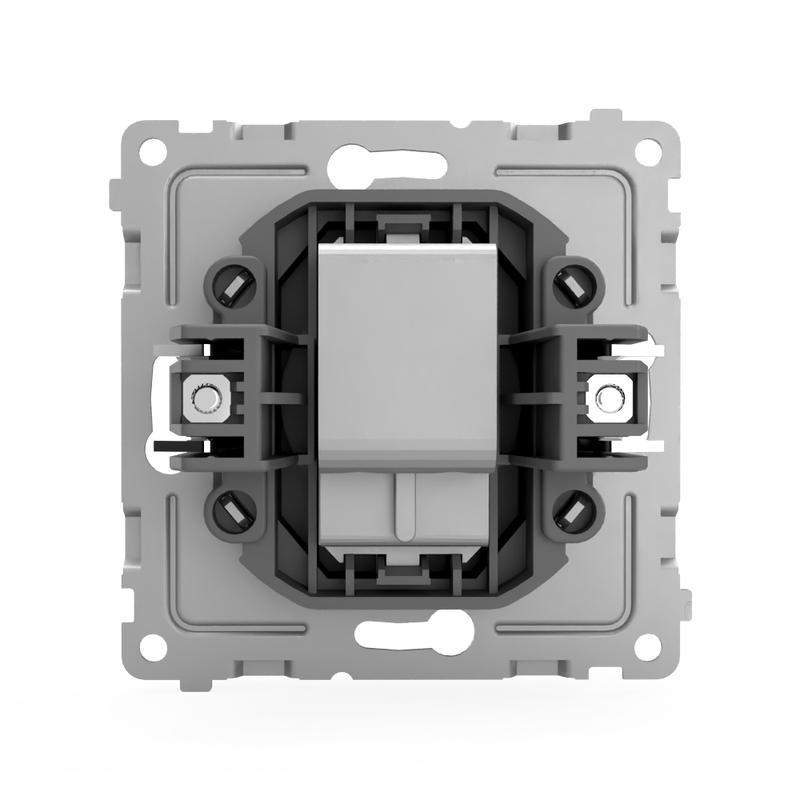  Коннектор TV СП Pixel механизм карбон TOKOV ELECTRIC TKE-PX-A1C-C14 фото в каталоге от BTSprom.by