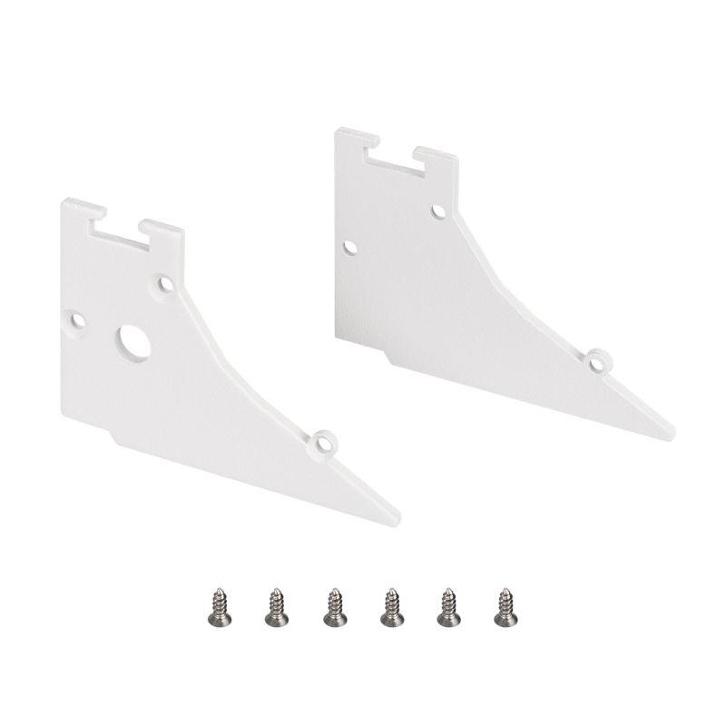 заглушка fantom-w45-bevel white металл arlight 039954 от BTSprom.by