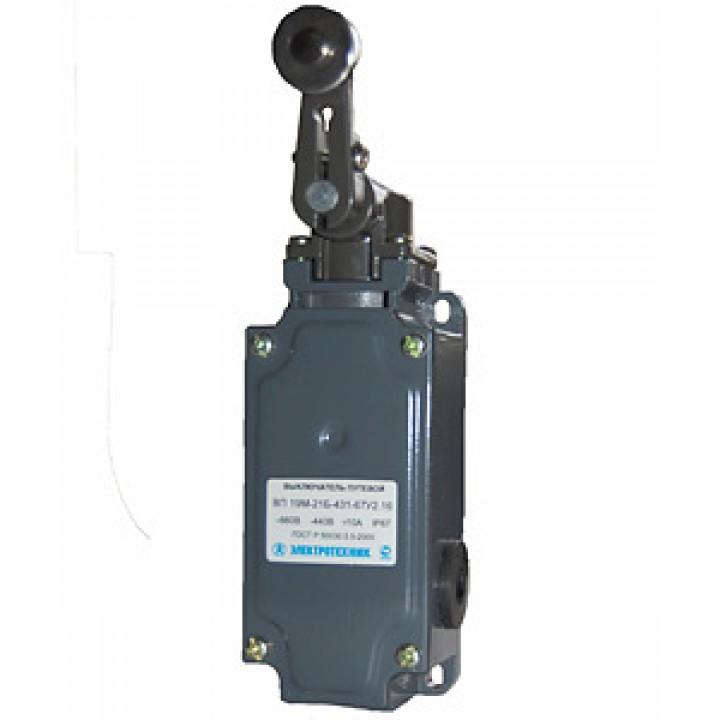 выключатель путевой вп-19 21в431-67у2.16 2но+2нз 10а ip67 рычаг с роликом реле и автоматика a8014-80085466 от BTSprom.by