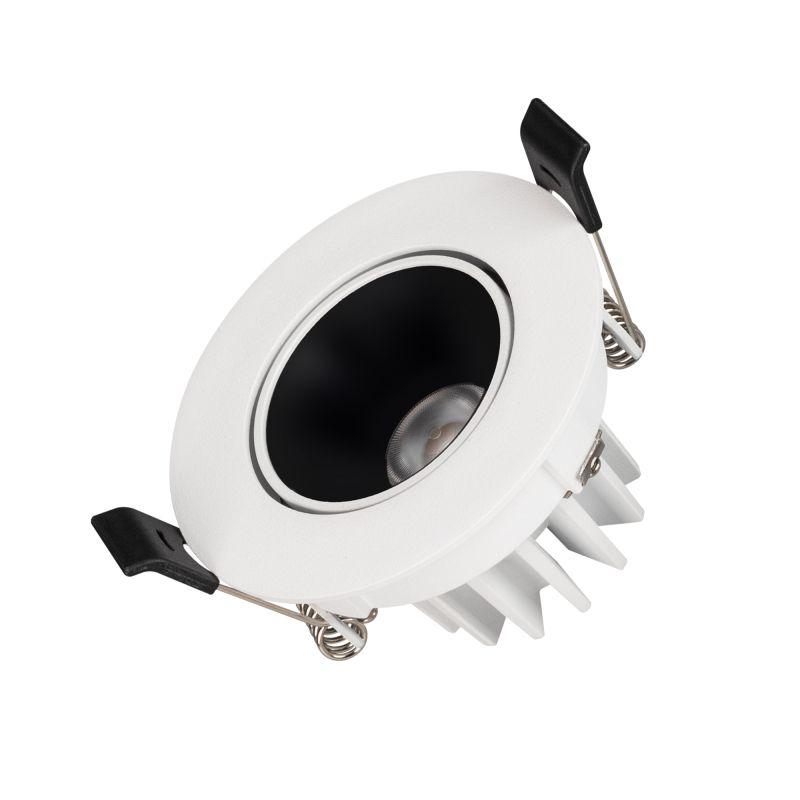 светильник светодиодный ms-forecast-built-turn-r82-8w warm3000 (wh-bk 32 deg 230в) ip20 металл arlight 035448(1) от BTSprom.by