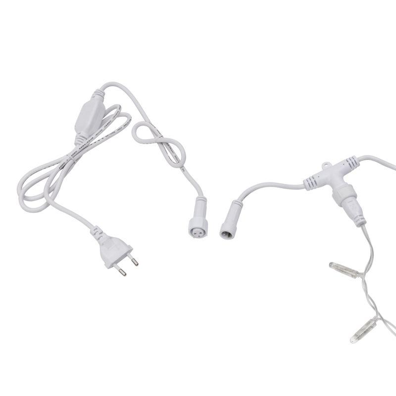  Гирлянда светодиодная "Светодиодный Дождь" 2х3м 760LED зол. 66Вт 230В IP65 постоян. свечение провод прозр. Neon-Night 235-158 фото в каталоге от BTSprom.by