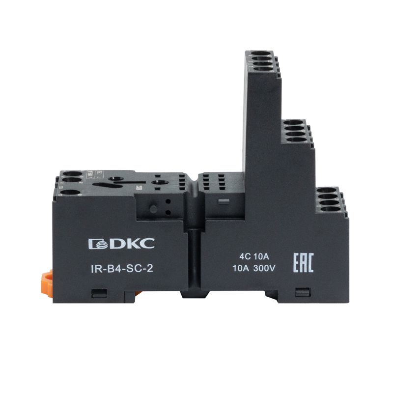 элемент базовый пассивный для установки одиночных реле до 230в ас/dc компактное исполнение dkc ir-b4-sc-2 от BTSprom.by
