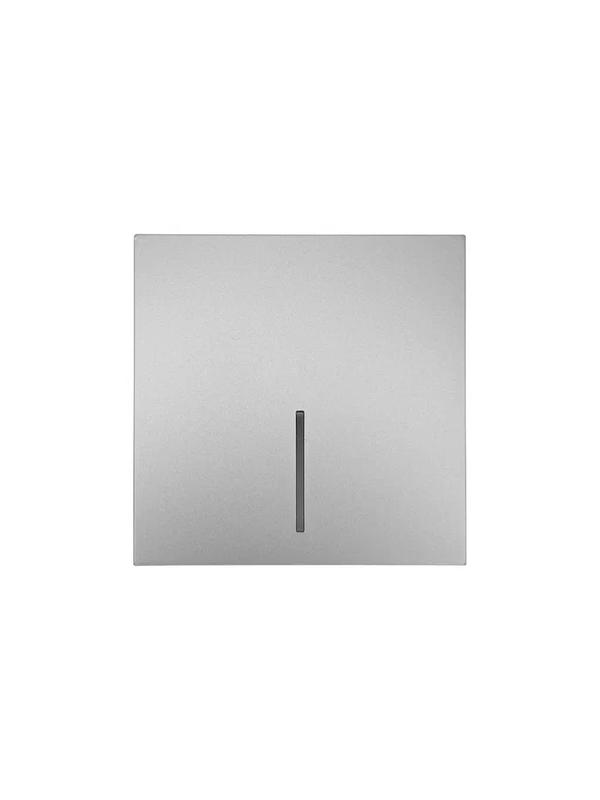 выключатель 1-кл. с индик. сп zima ip20 10а безвинт. зажим сер. матов. lezard 704-7488-111qc от BTSprom.by