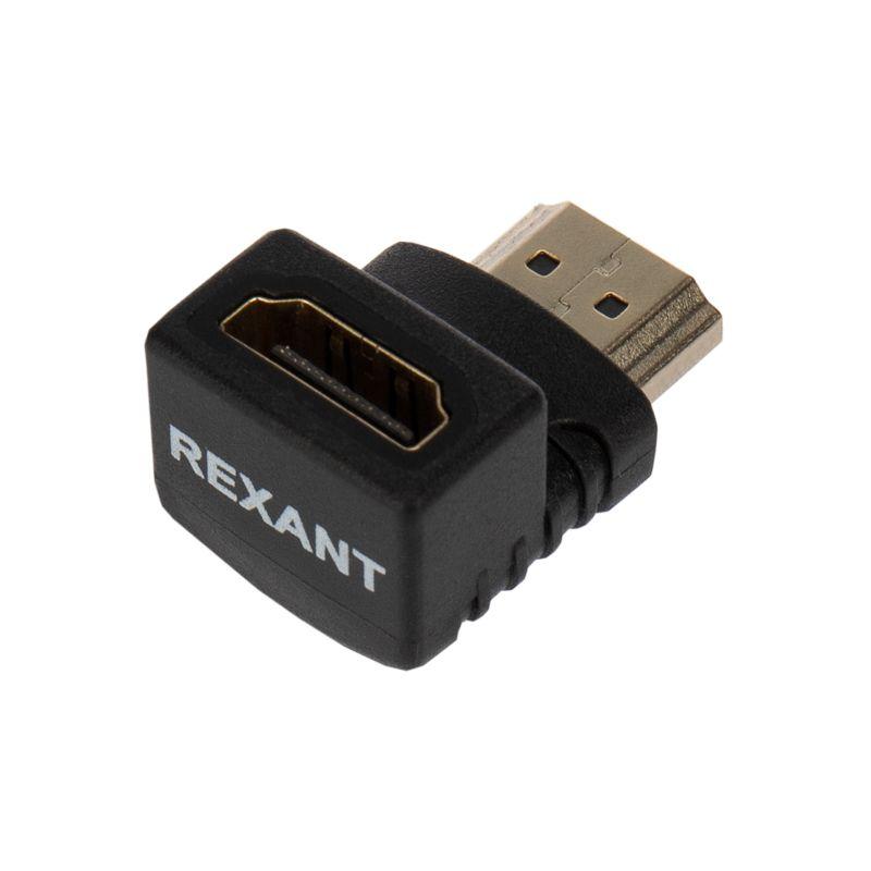переходник аудио гнездо hdmi - штекер hdmi угловой блист. rexant 06-0176-a от BTSprom.by