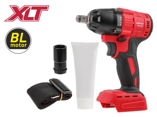 аккум. ударный гайковерт wortex cwr 0318 в кор. all1 xlt solo бесщет., 18 в, 310 н*м, 1/2" (вес 2.0 кг) cwr031800029 от BTSprom.by