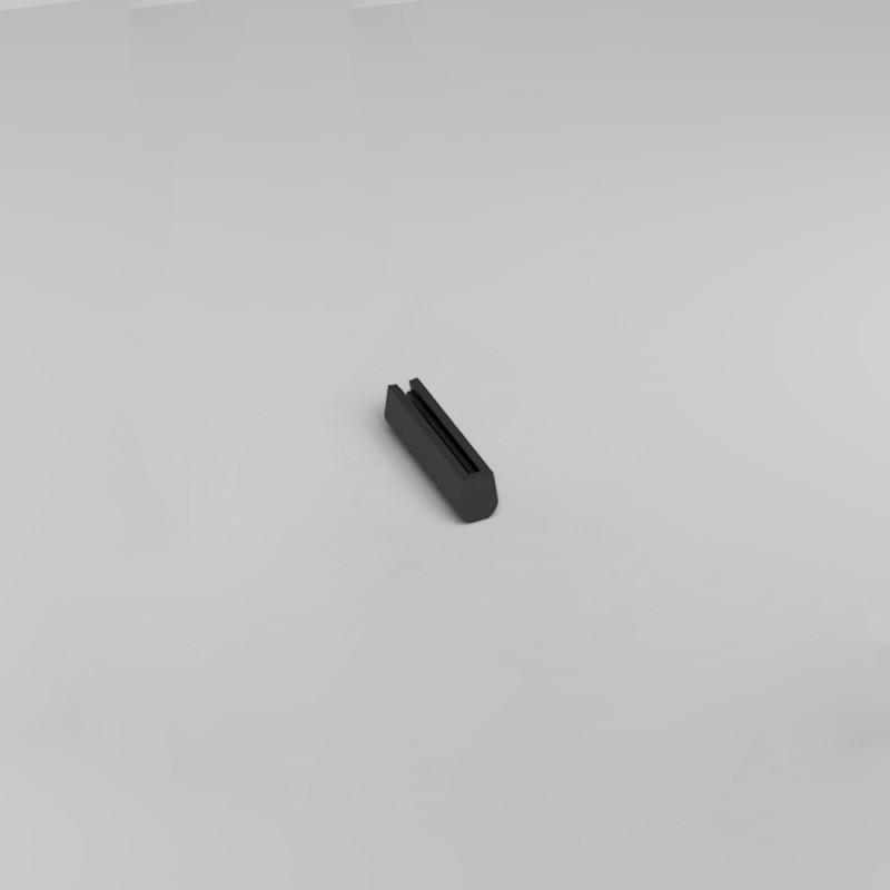  Наконечник для трека-ремня Belty Base IP20 пластик черн. DENKIRS 723197 фото в каталоге от BTSprom.by