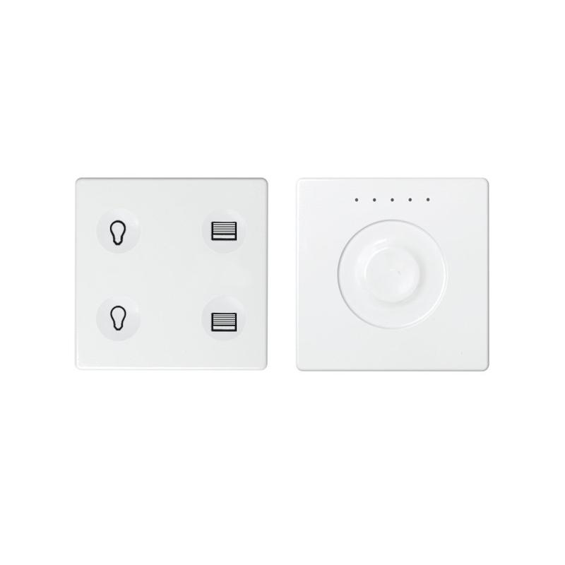 комплект выключателя 4-кл. сенсорн. + регулятор т2 knx; rj12 бел. simon82 sense 8400654-030 от BTSprom.by