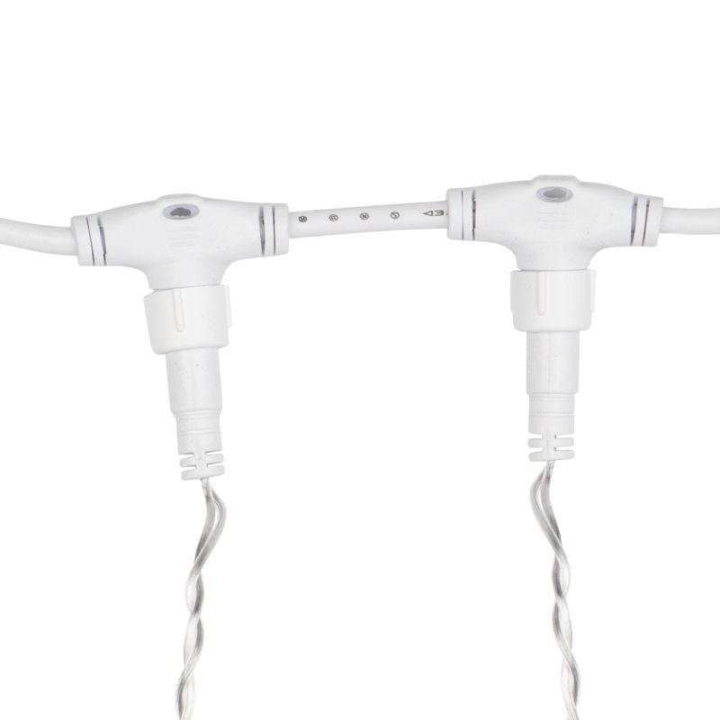  Гирлянда светодиодная "Светодиодный Дождь" 2х1.5м 300LED желт. 23Вт 230В IP65 постоян. свечение провод прозр. Neon-Night 235-301 фото в каталоге от BTSprom.by