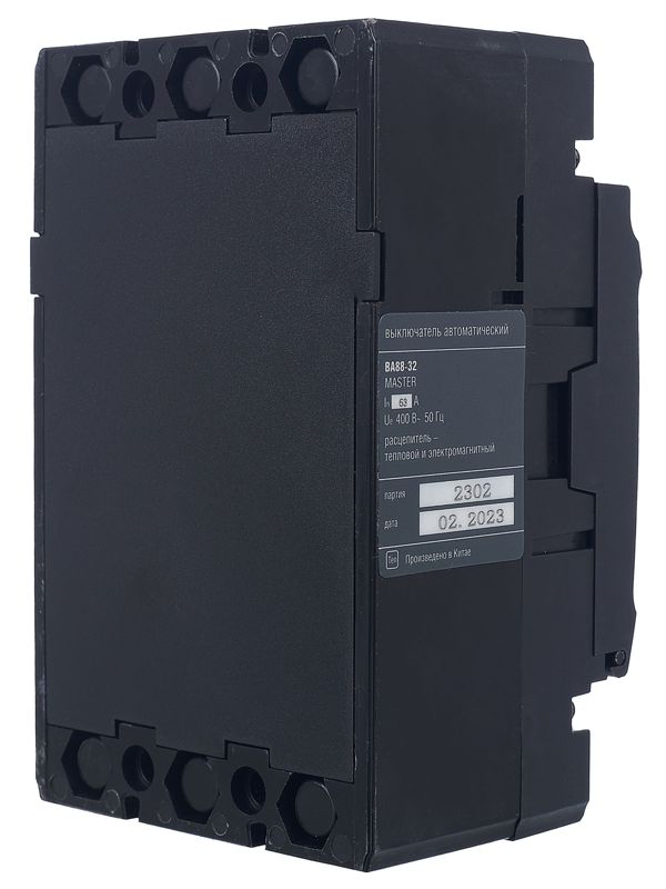  Выключатель автоматический 3п 63А 25кА ВА88-32 MASTER IEK SVA10-3-0063-02 фото в каталоге от BTSprom.by