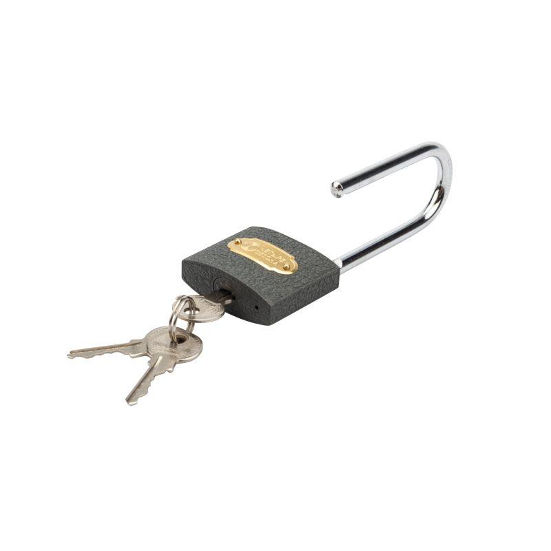  Замок навесной "Чугун" 50мм длин. дужка ЧЕТЫРЕ СЕЗОНА 79-0025 фото в каталоге от BTSprom.by