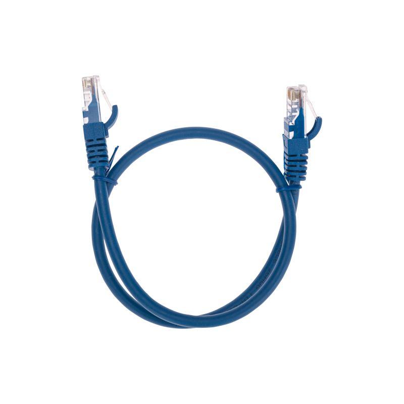 патч-корд u/utp cat 6 rj45-rj45 26awg lszh син. 0.5м rexant 02-0294-05 от BTSprom.by