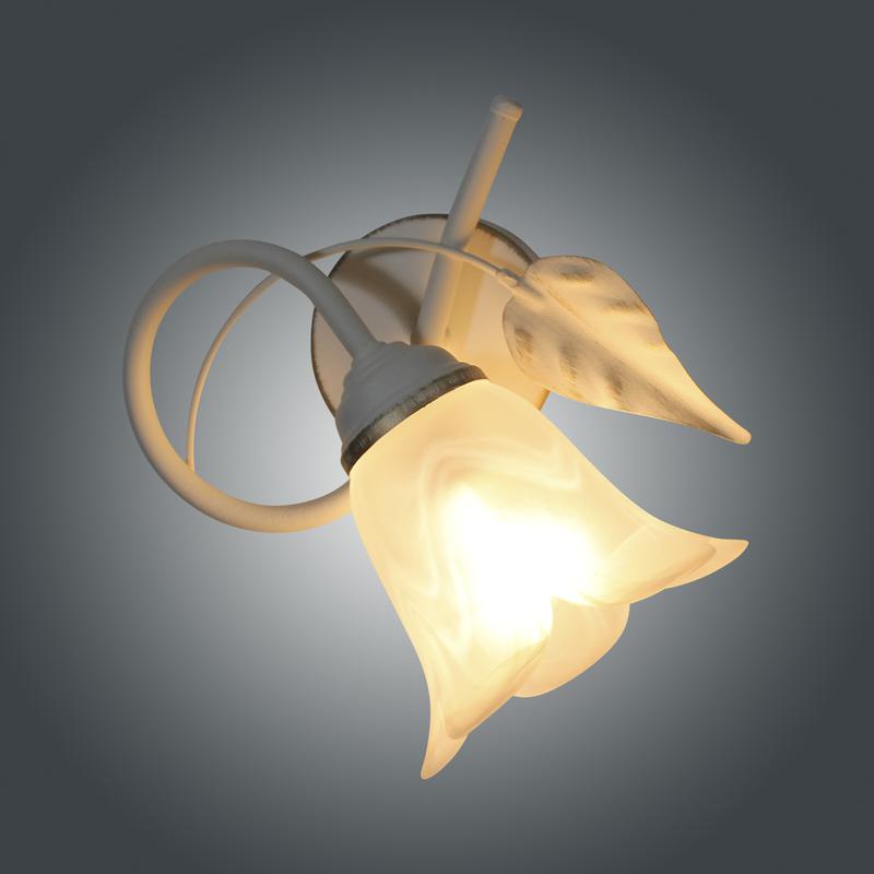  Светильник "Бонни" 511 (плафон 3316) НББ 01-60-159 Е14 ИУ бел. зол. Элетех 1005404783 фото в каталоге от BTSprom.by