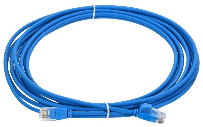 патч-корд кат.5e utp lszh 3м slim язычок син. itk pc03-c5eul-3m-sl-wt от BTSprom.by