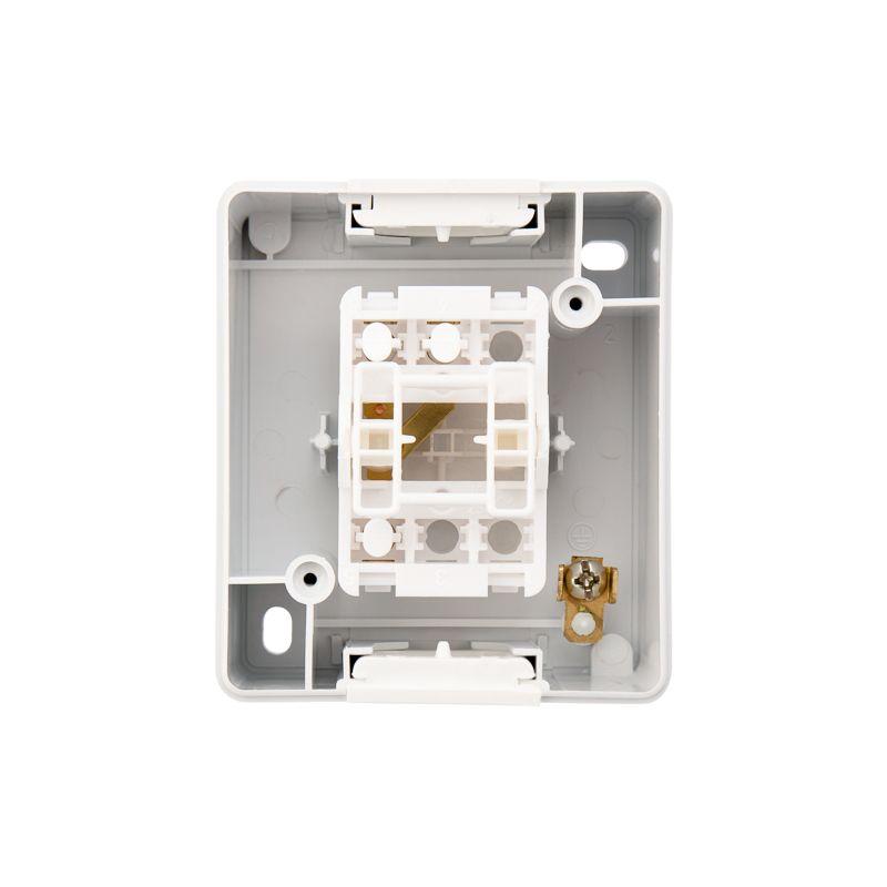  Переключатель проходной ОП INDUSTRIAL IP54 бел. Kranz KR-78-0836 фото в каталоге от BTSprom.by