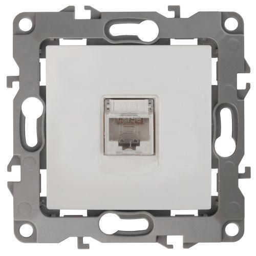 розетка компьютерная эра12 12-3107-01 rj45 бел. эра б0014723 от BTSprom.by