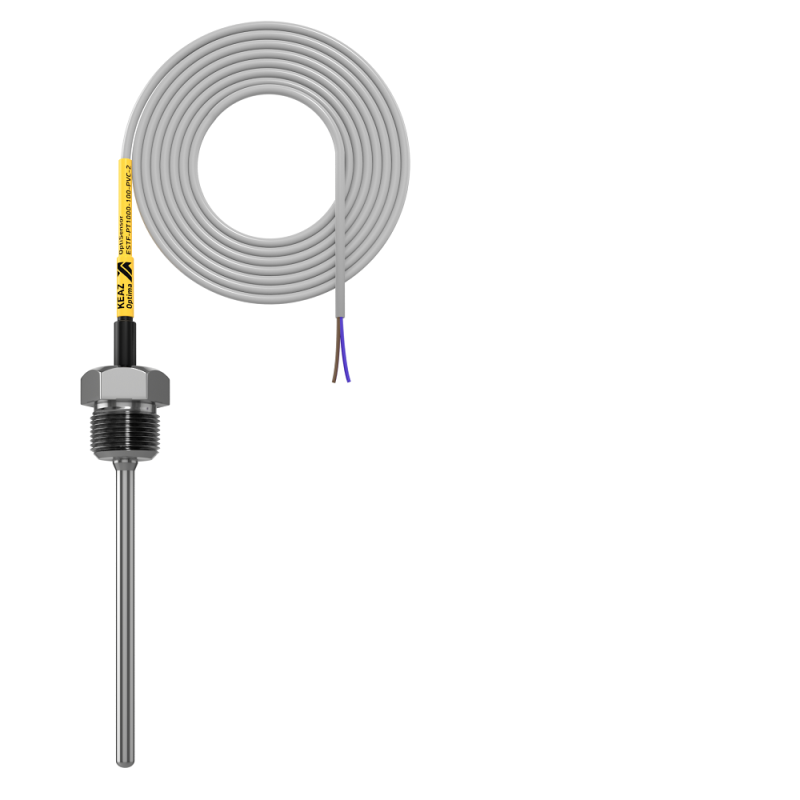 датчик температуры погружной optisensor estf-pt1000-100-pvc-2 кэаз 286497 от BTSprom.by