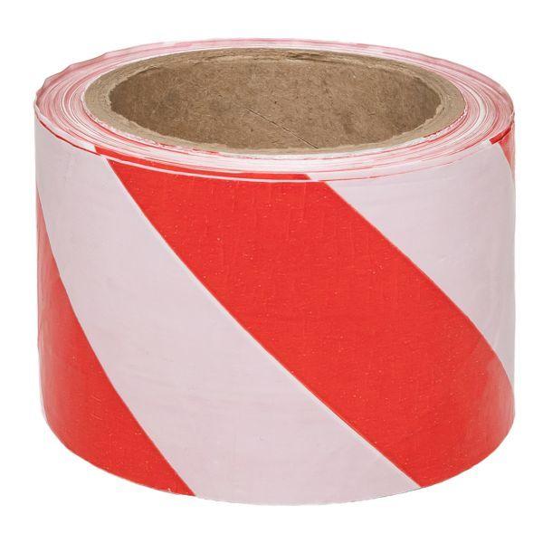  Лента оградительная ЛО "Красно-белая" 75х100 Basic EKF lo-75x100-bas фото в каталоге от BTSprom.by