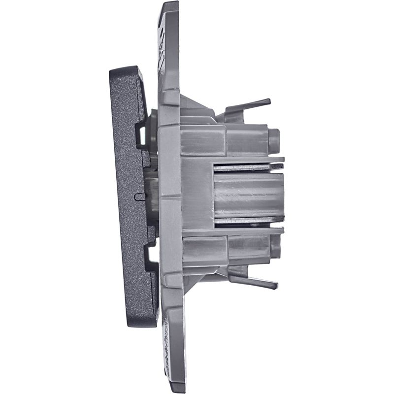  Выключатель 1-кл. Inspiria 10А IP20 250В 10AX механизм антрацит IEK 673603 фото в каталоге от BTSprom.by