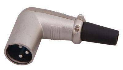 разъем canon штекер xlr на шнур угловой (уп.10шт) rexant 14-0522 от BTSprom.by