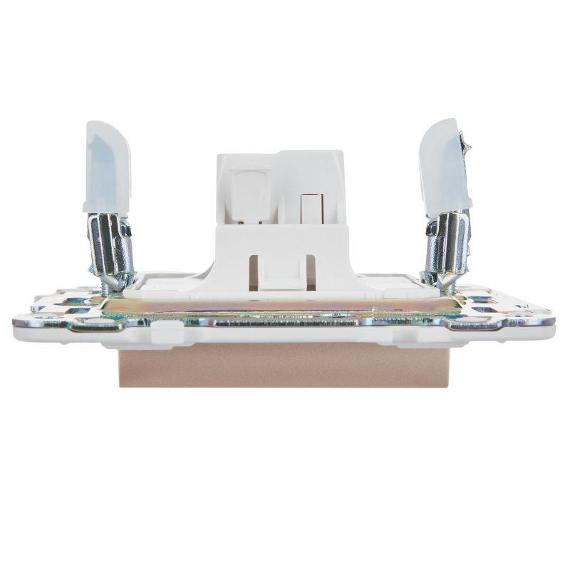  Выключатель 1-кл. SKANDY 10А SK-V07Sa с индикацией песочн. IEK SK-V10-1-10-K98 фото в каталоге от BTSprom.by