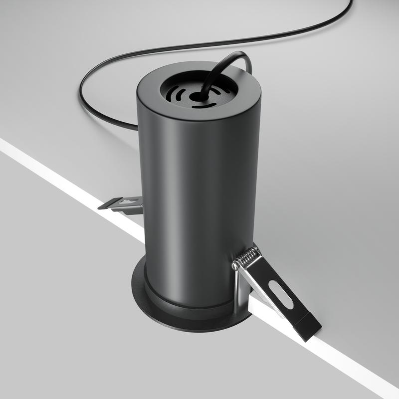  Светильник FOCUS LED 12Вт 3000К 60град. встраив. Maytoni DL125-L12-3K-B фото в каталоге от BTSprom.by