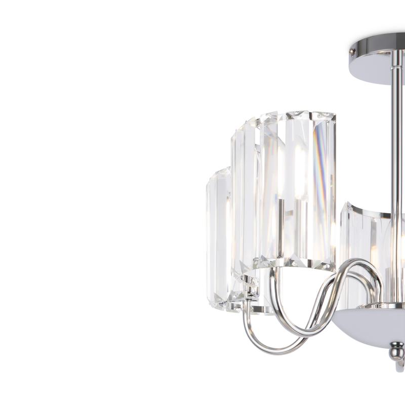  Люстра Bruni 60Вт E14х5 IP20 Freya FR2025PL-05CH фото в каталоге от BTSprom.by