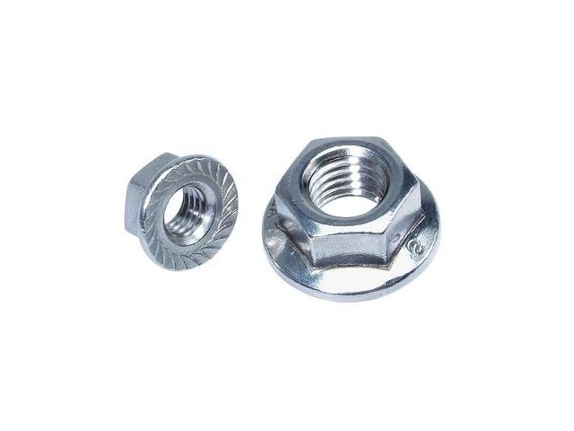 гайка м16 с фланцем, цинк, din 6923 (500 шт в коробе) starfix sm-66051-500 от BTSprom.by