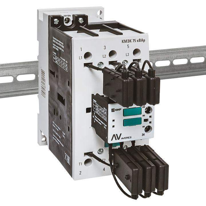 Контактор для конденсатора КМЭК 75квар 230В 1NО AVERES EKF ctrk-s-108-75-230-av фото в каталоге от BTSprom.by  Контактор для конденсатора КМЭК 75квар 230В 1NО AVERES EKF ctrk-s-108-75-230-av фото в каталоге от BTSprom.by
