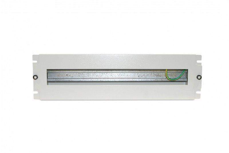 панель bpb19-ps-3u-ral7035 с din-рейкой с регулир. глуб. уст. 19дюйм 3u 22 места ral 7035 сер. hyperline 437076 от BTSprom.by