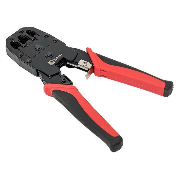  Кримпер для обжима и зачистки витой пары TERACOM EKF TRC-NT12 фото в каталоге от BTSprom.by