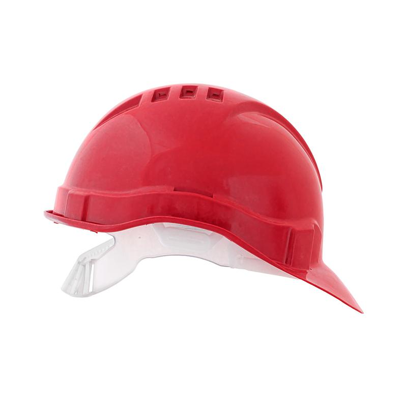  Каска Европа текстиль лента красн. ЕЛАНПЛАСТ КАС101-К фото в каталоге от BTSprom.by