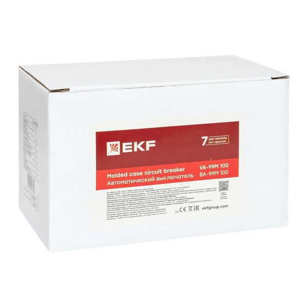  Выключатель автоматический 3п 100/125А 35кА ВА-99М PROxima EKF mccb99-100-125m фото в каталоге от BTSprom.by