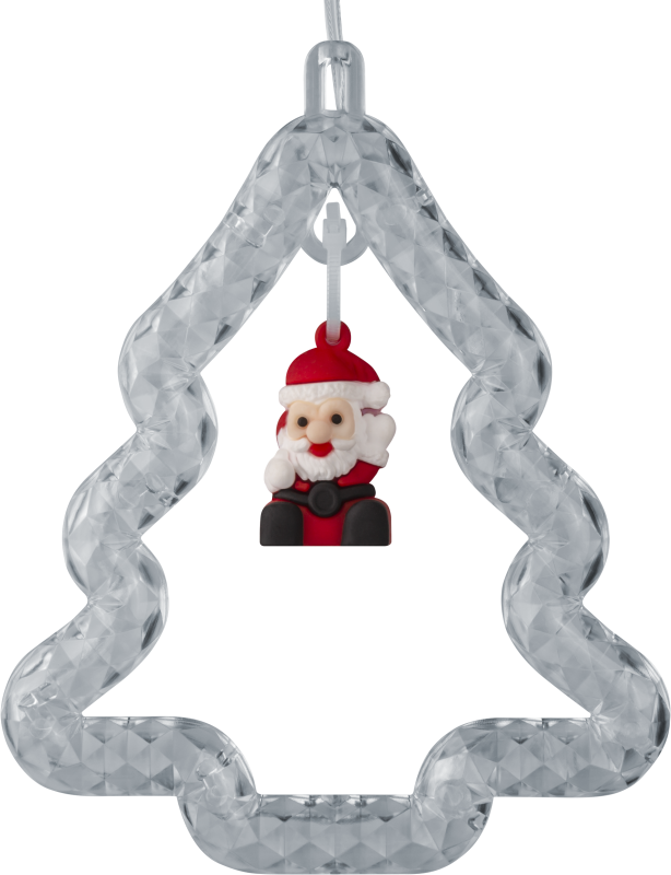  Гирлянда светодиодная "Бахрома" "Елки и фигурки" 95 007 NGF-D034-01 3х0.6м WW IP20 Navigator 95007 фото в каталоге от BTSprom.by