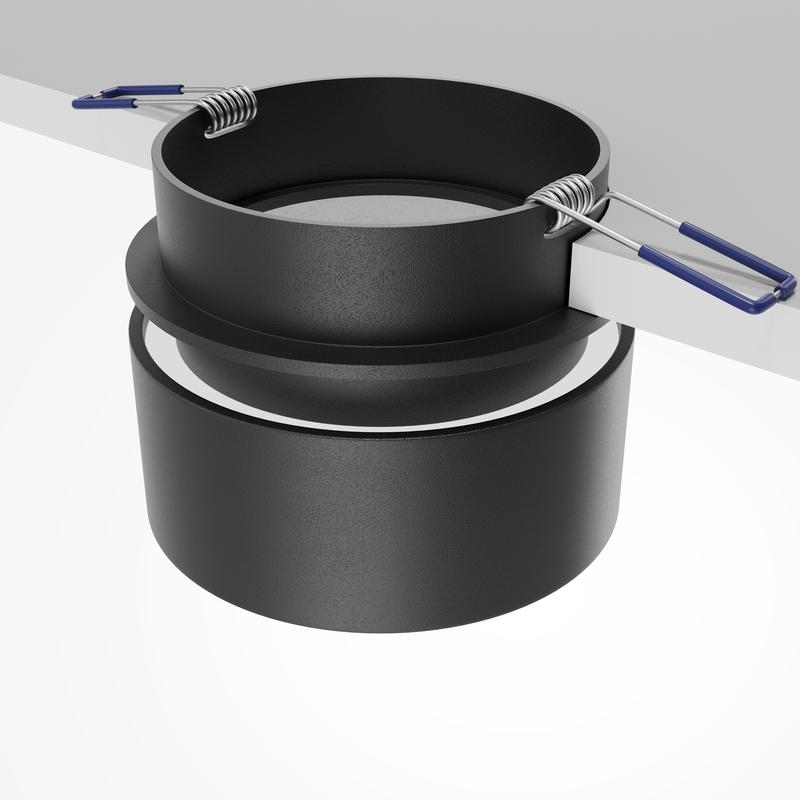  Светильник Amary 10Вт GU10 встраив. Maytoni DL062-GU10-B фото в каталоге от BTSprom.by