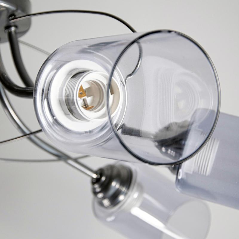  Светильник "Орбиталь" 161 (плафон 8386) НСБ 01-6х60-106 Е27 ИУ потолочн. хром Элетех 1005404478 фото в каталоге от BTSprom.by