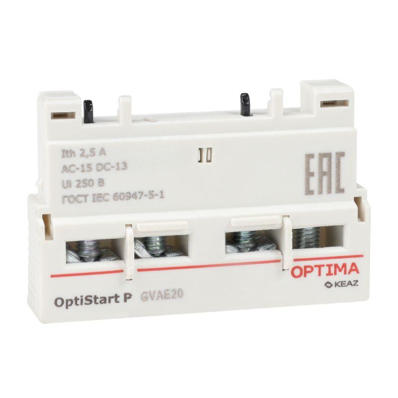 блок контактов фронтальный optistart me gvae20 кэаз 354831 от BTSprom.by