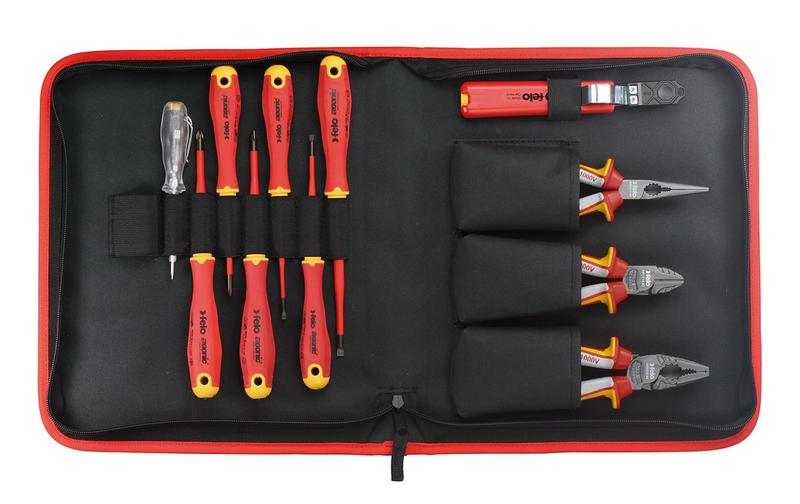 набор диэлектрических инструментов e-slim ergonic в сумке felo 41381104 от BTSprom.by