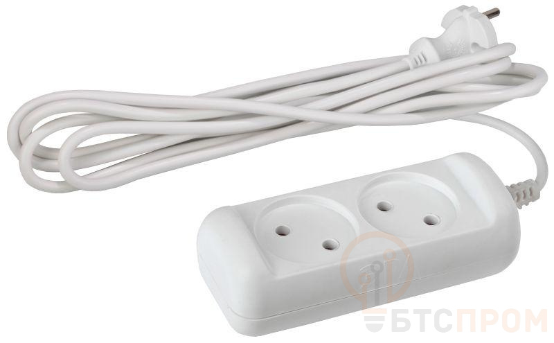 Удлинитель 2х5м без заземл. 10А IP20 U-2-5m-2х1 ПВС 2х1 Эра Б0028361 фото в каталоге от BTSprom.by  Удлинитель 2х5м без заземл. 10А IP20 U-2-5m-2х1 ПВС 2х1 Эра Б0028361 фото в каталоге от BTSprom.by