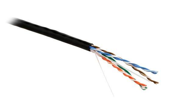 кабель витая пара неэкранир. u/utp кат.5e 4 пары 24 awg мж patch lszh нг(а)-hf -20град.c-+75град.c uutp4-c5e-p24-in-lszh-bk-305 черн. (уп.305м) hyperline 236867 от BTSprom.by
