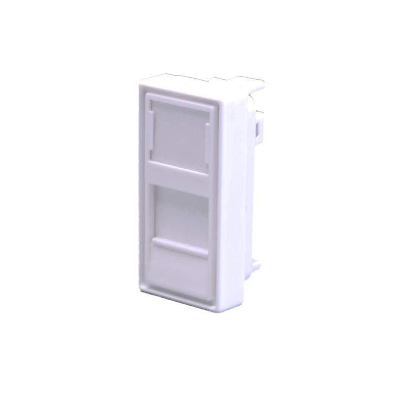 панель лицевая 1 порта 45х225 keystone шторка (diy) suprlan 10-0319-1 от BTSprom.by