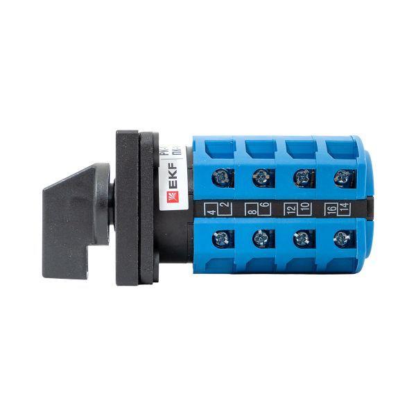  Переключатель кулачковый ПК-1-24 4П 25А "1-0-2" EKF pk-1-24-25 фото в каталоге от BTSprom.by