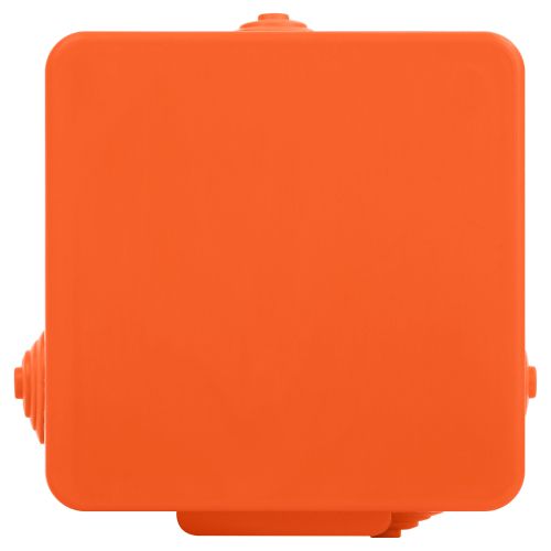  Коробка распаячная огнестойкая 80х80х50мм IP54 с гермовводами 7 вх. оранж. KOR-80-80-50-7g-OR-FR Эра Б0068902 фото в каталоге от BTSprom.by