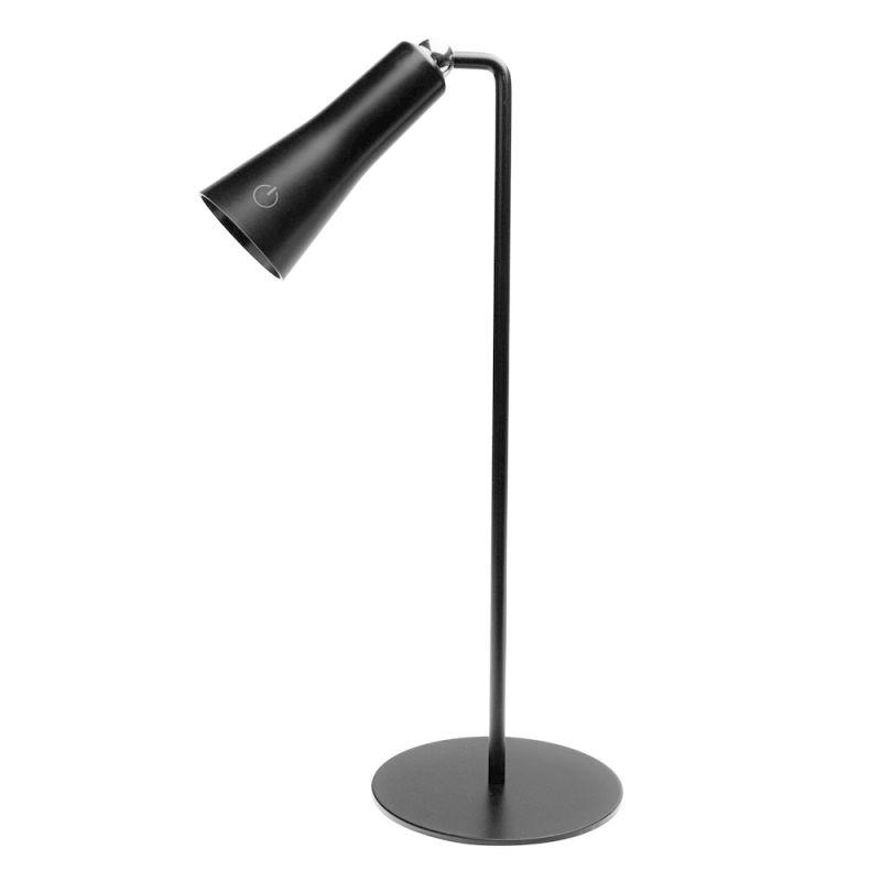 светильник настольный uf-826 c02 6вт 3 уровня яркости 6000к 4в1 трансформер черн. ultraflash 15722 от BTSprom.by