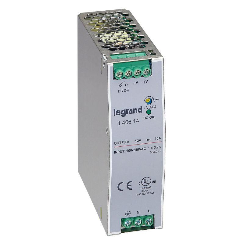 источник питания импульсный 1-фазный 12в 120вт 10а leg 146614 от BTSprom.by