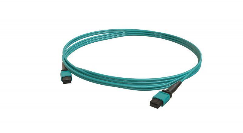 патч-корд fhd-mc3-503-mpom12/ps-mpom12/ps-a-5m-lszh-aq волоконно-оптический mpo (папа)-mpo (папа) тип a 12 волокон 50/125 (om3) 40/100g lszh 5м hyperline 43501 от BTSprom.by