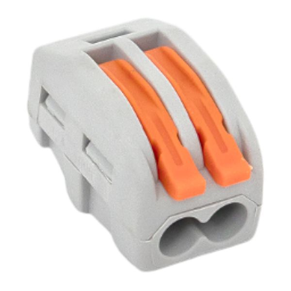  Клемма строительно-монтажная СМК 222-412 2-проводная 0.08-2.5кв.мм с рычагом (уп.100шт) PROxima EKF plc-smk-412 фото в каталоге от BTSprom.by