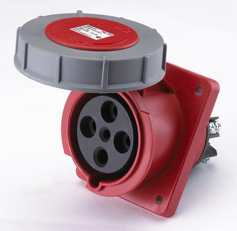 розетка щитовая сп 435 рщ-102 63а 3p+pe+n 380в ip67 dekraft 26058dek от BTSprom.by