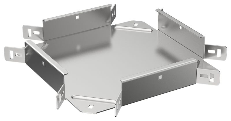 Ответвитель для лотка 50х100 2мм ESCA 7 IEK ES7-KR-050-100-20 от BTSprom.by