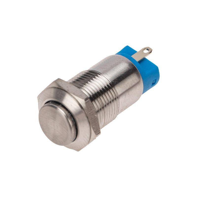 кнопка антивандальная d12 б/фикс (2с) off-(on) выпуклая (a12-b2) rexant 36-3151 от BTSprom.by